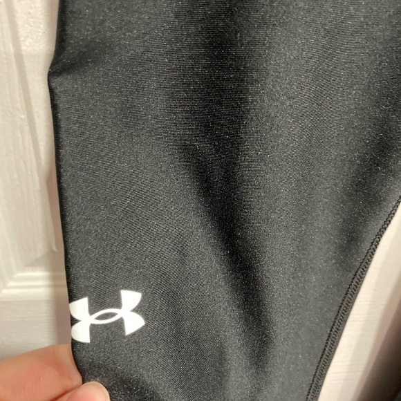 Under Armour Women's Ankle Leggings High Rise Compression HeatGear Sz Small - Picture 7 of 8
